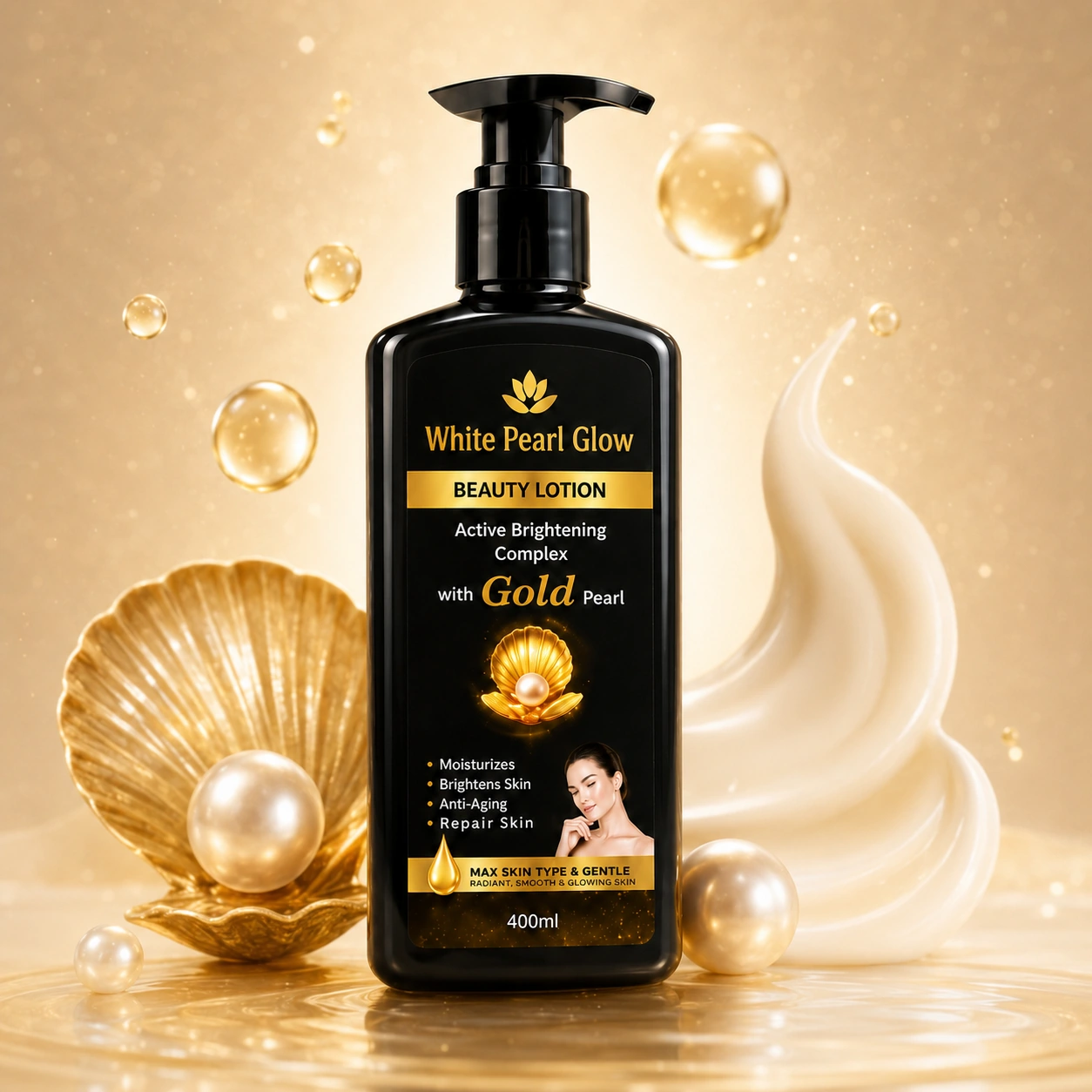 Gold Pearl Beauty Lotion premium image 3